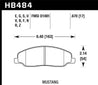 Hawk 05-10 Ford Mustang GT & V6 / 07-08 Shelby GT DTC-60 Race Front Brake Pads Hawk Performance