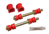 Energy Suspension 89 Toyota 4Runner 2/4WD Red 24mm Complete Front Sway Bar Bushing Set Energy Suspension