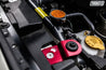 Turbo XS 15-16 Subaru WRX/STI Billet Aluminum Radiator Stay - Red Turbo XS