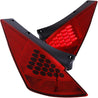 ANZO 2003-2005 Nissan 350Z LED Taillights Red ANZO