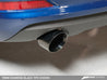 AWE Tuning Audi 8V A3 Touring Edition Exhaust - Dual Outlet Diamond Black 90 mm Tips AWE Tuning