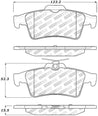 StopTech Street Select Brake Pads - Rear Stoptech