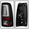 Spyder Chevy Silverado 1500/2500 03-06 Version 2 LED Tail Lights - Black ALT-YD-CS03V2-LED-BK SPYDER