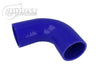 BOOST Products Silicone Elbow 90 Degrees, 3-1/4" ID, Blue BOOST Products