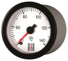 Autometer Stack 52mm 40-140 Deg C 1/8in NPTF Male Pro Stepper Motor Oil Temp Gauge - White AutoMeter