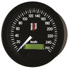 Autometer Stack 88mm 0-260 KM/H Electronic Speedometer - Black AutoMeter