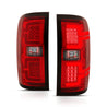 ANZO 2014-2018 Chevy Silverado 1500 LED Taillights Red/Clear ANZO