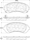 StopTech Street Brake Pads Stoptech