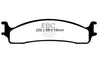 EBC 06-11 Dodge Ram 1500 Mega Cab 2WD Greenstuff Front Brake Pads EBC