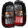 ANZO 2001-2002 Toyota 4 Runner LED Taillights Black ANZO