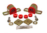 Energy Suspension 95-98 Nissan 240SX (S14) Red 27mm Front Sway Bar Frame Bushings (Sway bar end link Energy Suspension