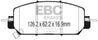 EBC 2017+ Honda CR-V 1.5L Turbo Yellowstuff Front Brake Pads EBC