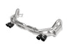 aFe MACH Force-Xp 12-16 Porsche 911 3in to 2.5in 304 SS Cat-Back Exhaust (Excludes Turbo Models) aFe