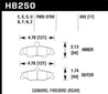 Hawk 98-02 Chevrolet Camaro SS/Z28 / 98-02 Pontiac Firebird HT-10 Race Rear Brake Pads Hawk Performance