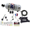 Nitrous Express 4150 4-BBL/Alcohol Nitrous Kit (50-300HP) w/10lb Bottle Nitrous Express