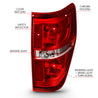 ANZO 2009-2014 Ford F-150 Euro Taillight Red/Clear (W/O Bulb) ANZO