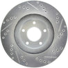 StopTech Select Sport Nissan Slotted and Drilled Right Front Rotor Stoptech