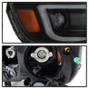 xTune Chevy Colorado 15-17 HalogenOnly Projector Headlights - Black Smoked PRO-JH-CCO04-LBDRL-BSM SPYDER