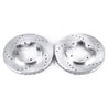 Power Stop 1997 Acura CL Front Evolution Drilled & Slotted Rotors - Pair PowerStop