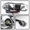 Spyder Chevy Camaro 98-02 Projector Headlights LED Halo LED Blk Smke - Low H1 PRO-YD-CCAM98-HL-BSM SPYDER