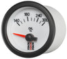 Autometer Stack 52mm 140-300 Deg F 1/8in NPTF Electric Oil Temp Gauge - White AutoMeter