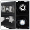 Xtune GMC Sierra 07-13 Crystal Headlights Black HD-JH-GSIE07-AM-BK SPYDER
