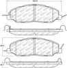 StopTech Street Select Brake Pads - Front Stoptech