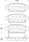 StopTech Street Select Brake Pads - Front/Rear Stoptech
