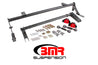 BMR 05-14 S197 Mustang Rear Bolt-On Hollow 35mm Xtreme Anti-Roll Bar Kit (Poly) - Black Hammertone BMR Suspension