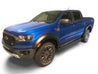 Bushwacker 2019 Ford Ranger Supercrew Extend-A-Fender Style Flares 4pc - Black Bushwacker