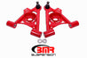 BMR 79-93 Fox Mustang Non-Adj Lower A-Arms Standard Ball Joint Spring Pocket - Red BMR Suspension
