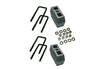 Superlift 89-96 Toyota Pickup 4WD Short Bed Standard Cab 4in Block Kit w/ 3.312in Wide U-Bolts Superlift