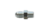 Vibrant -4AN to 1/8in NPT Straight Adapter Fitting - Steel Vibrant