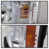 Spyder Chevy Silverado 1500 14-16 Projector Headlights Light Bar DRL Chrm PRO-YD-CS14-LBDRL-C SPYDER