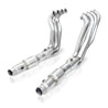 Stainless Works 2008-09 Pontiac G8 GT Headers 2in Primaries 2-1/2in Leads Factory Connect w/HF Cats Stainless Works
