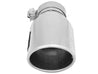 aFe MACH Force-Xp 3in Inlet x 4-1/2in Outlet x 9in Length 304 Stainless Steel Exhaust Tip aFe