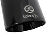 aFe Takeda 409 SS Clamp-On Exhaust Tip 2.5in. Inlet / 4.5in. Outlet / 9in. L - Black aFe