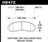 Hawk LTS Street Brake Pads Hawk Performance