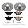 Power Stop 13-15 BMW X1 Rear Z23 Evolution Sport Brake Kit PowerStop