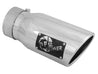 aFe MACH Force-Xp 3in Inlet x 4in Outlet x 9in Length 304 Stainless Steel Exhaust Tip Polished aFe