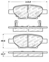 StopTech Street Touring Brake Pads Stoptech