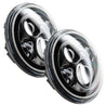 Oracle 7in High Powered LED Headlights - Black Bezel - White ORACLE Lighting