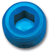 Russell Performance 1/8in Allen Socket Pipe Plug (Blue) Russell