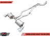 AWE 2020 Toyota Supra A90 Non-Resonated Touring Edition Exhaust - 5in Diamond Black Tips AWE Tuning