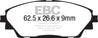 EBC 14+ Mazda 3 2.0 (Japan Build) Ultimax2 Front Brake Pads EBC