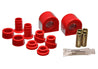 Energy Suspension 88-96 Chevy Corvette Red 24mm Front Sway Bar Bushing Set (End Links Inc) Energy Suspension