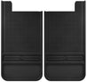 Husky Liners Universal 12in Wide Black Rubber Rear Mud Flaps w/o Weight Husky Liners