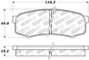 StopTech Performance 96-09 Lexus GX 470/LX 450/LX 470/LX 570 Rear Brake Pads Stoptech