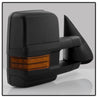 xTune Chevy Silverado 99-02 G2 Heated Amber LED Signal Telescoping Mirrors MIR-CS99S-G2-PWH-AM-SET SPYDER