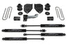 Fabtech 17-21 Ford F250/F350 4WD 4in Budget Sys w/Stealth Fabtech